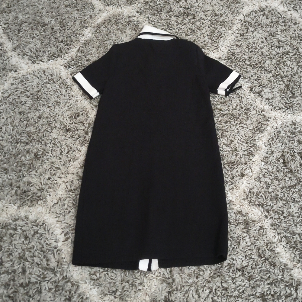 WHBM NWOT Mod contrast knit sweater dress - Picture 4 of 6